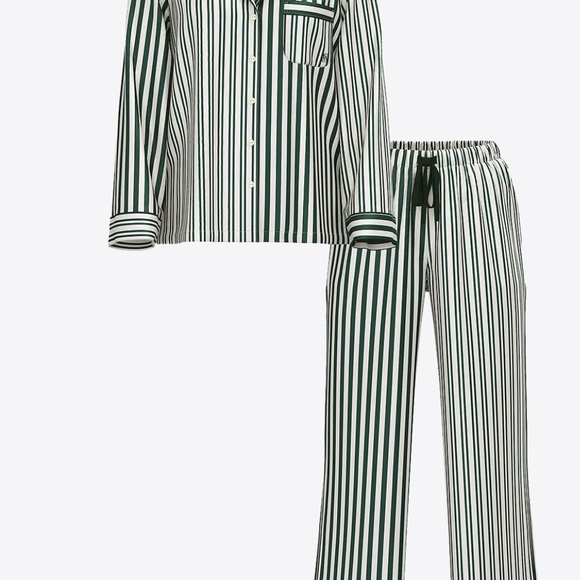 Glazed Satin Long Pajama Set VICTORIA'S SECRET - Picture 4 of 4